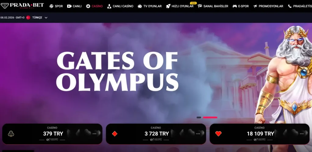 Pradabet Yeni Altyapı ve Tasarımı